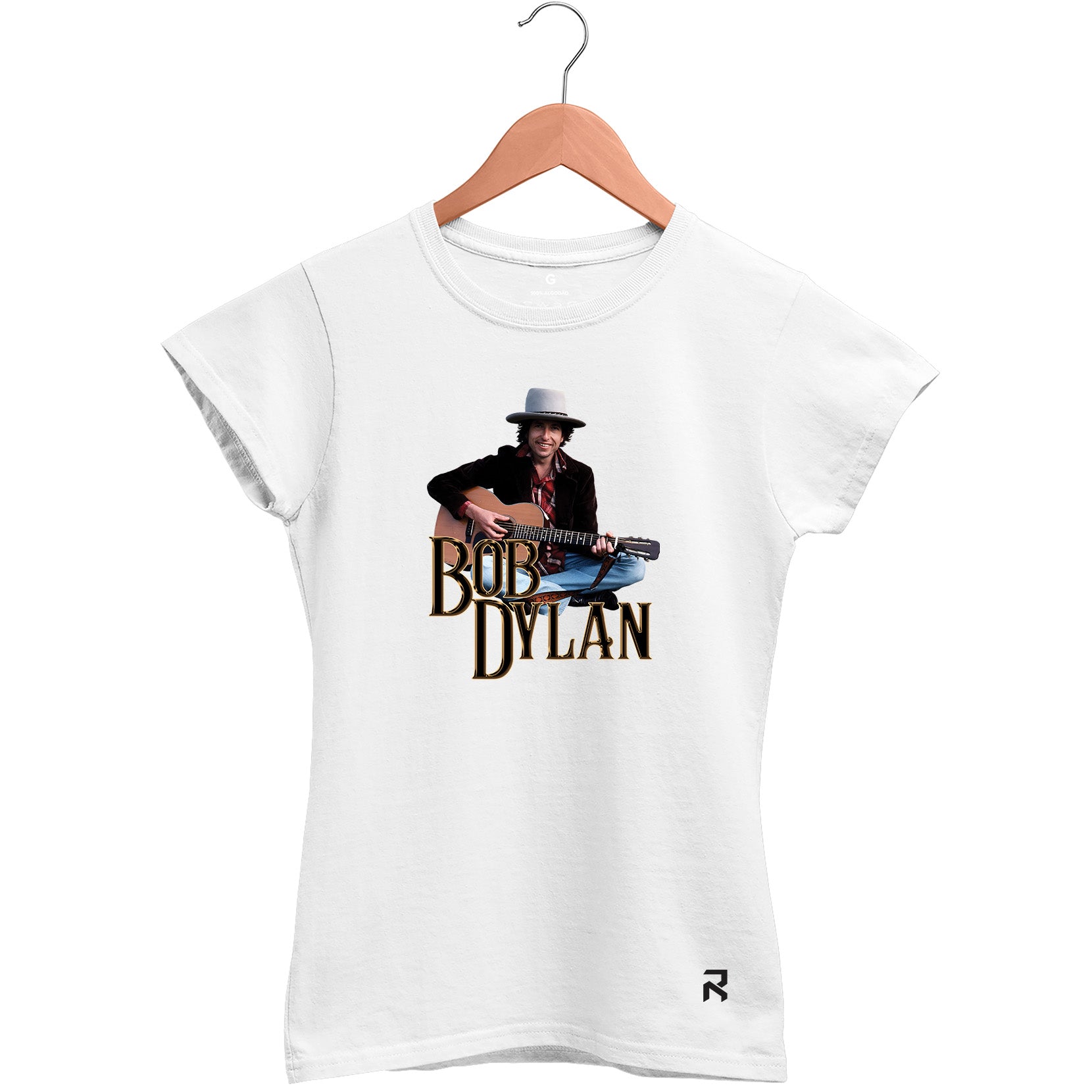 Camiseta Baby Look Feminina Bob Dylan