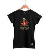 Camiseta Baby Look Feminina Bruno Mars