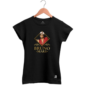 Camiseta Baby Look Feminina Bruno Mars