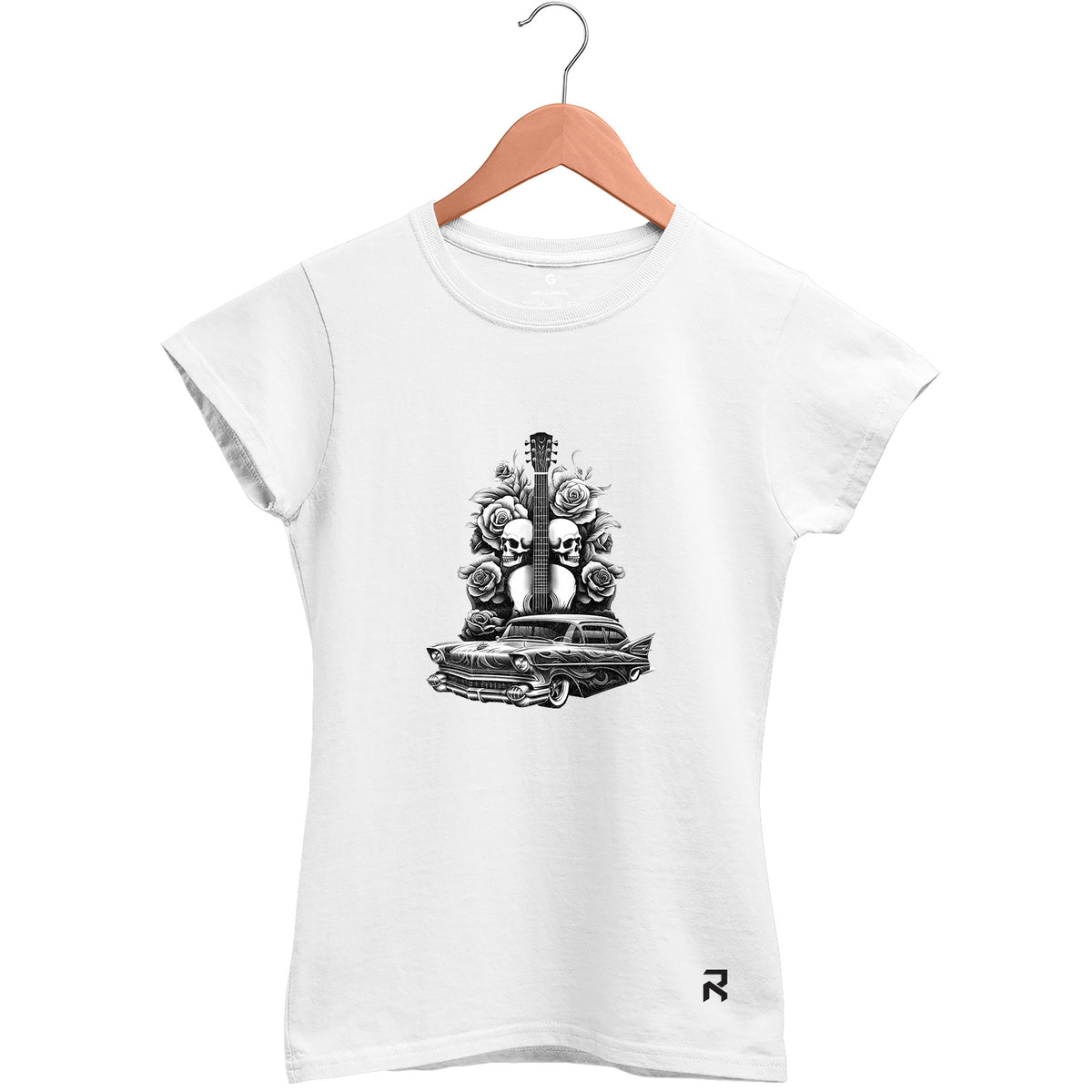 Camiseta Baby Look Feminina Cadillac