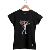 Camiseta Baby Look Feminina Cartoon Freddie Mercury