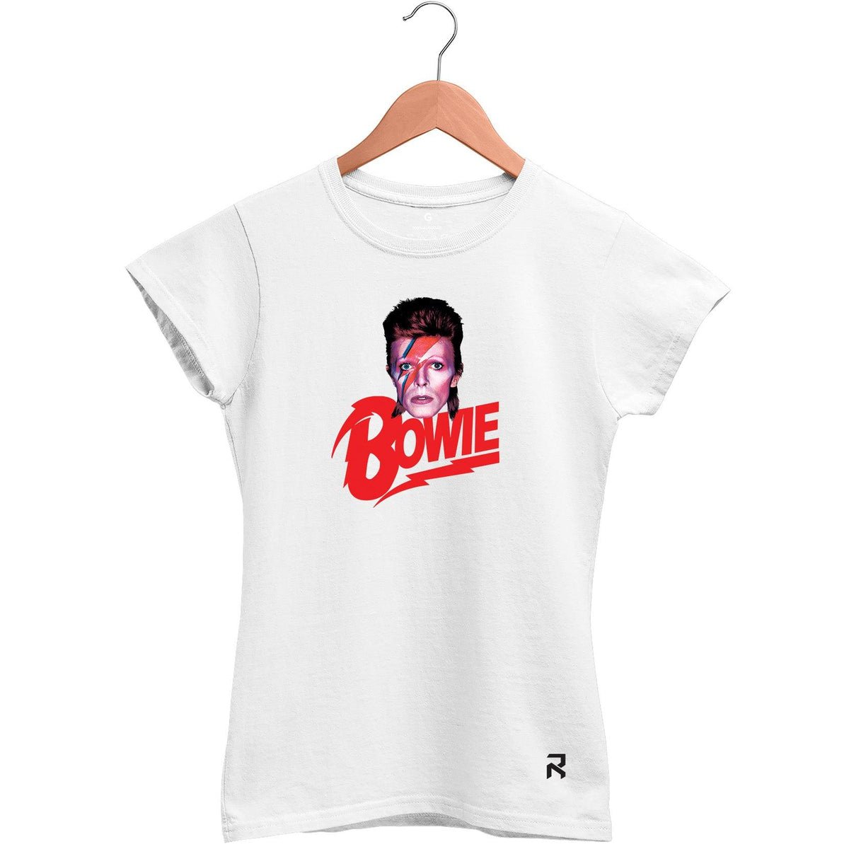 Camiseta Baby Look Feminina David Bowie