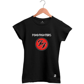 Camiseta Baby Look Feminina Foo Fighters