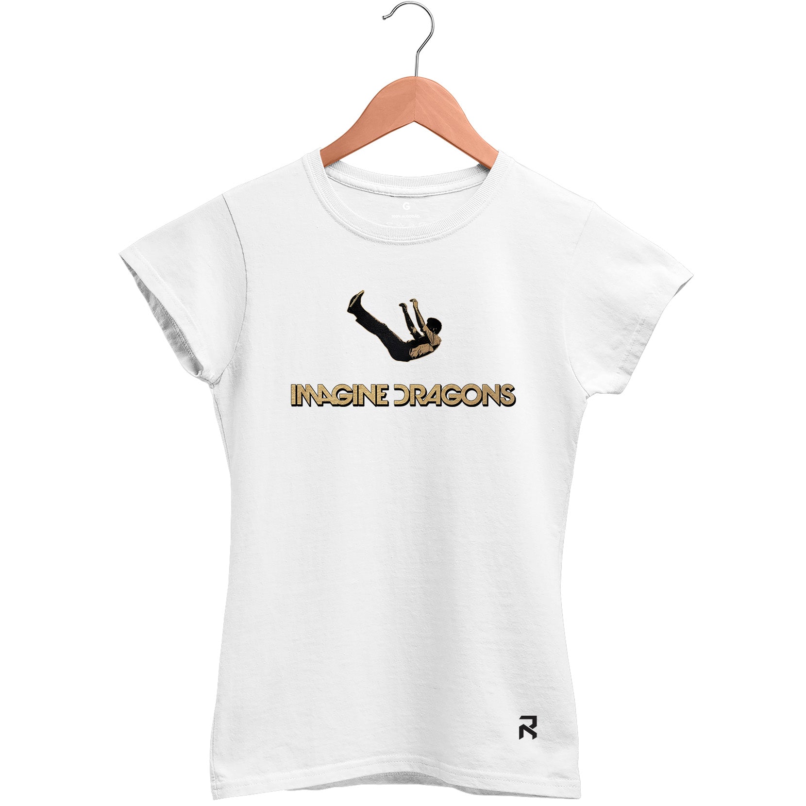 Camiseta Baby Look Feminina Imagine Dragons