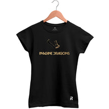 Camiseta Baby Look Feminina Imagine Dragons