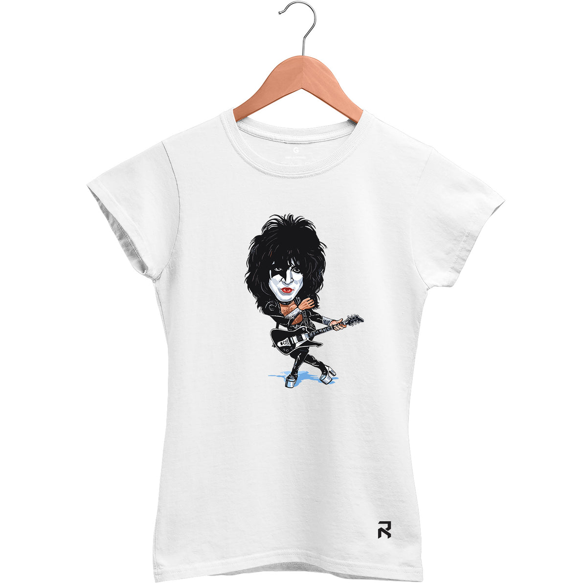 Camiseta Baby Look Feminina Kiss Anime