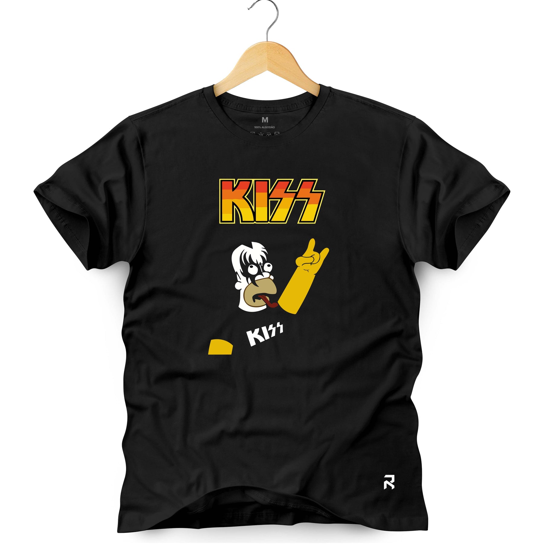 Camiseta Masculina Kiss Homer