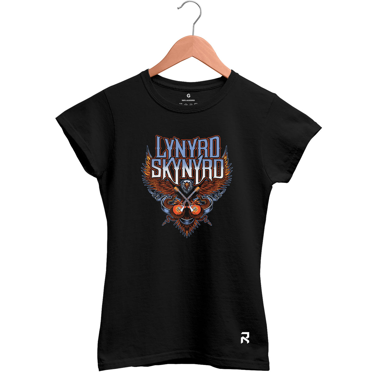 Camiseta Baby Look Feminina Lynyrd Skynyrd