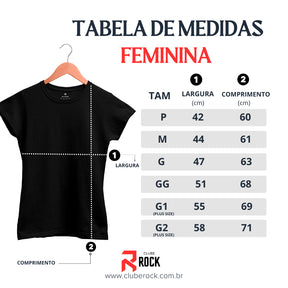 Camiseta Baby Look Feminina TNT