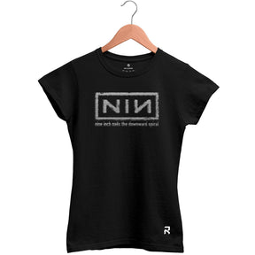 Camiseta Baby Look Feminina Nine Inch Nails