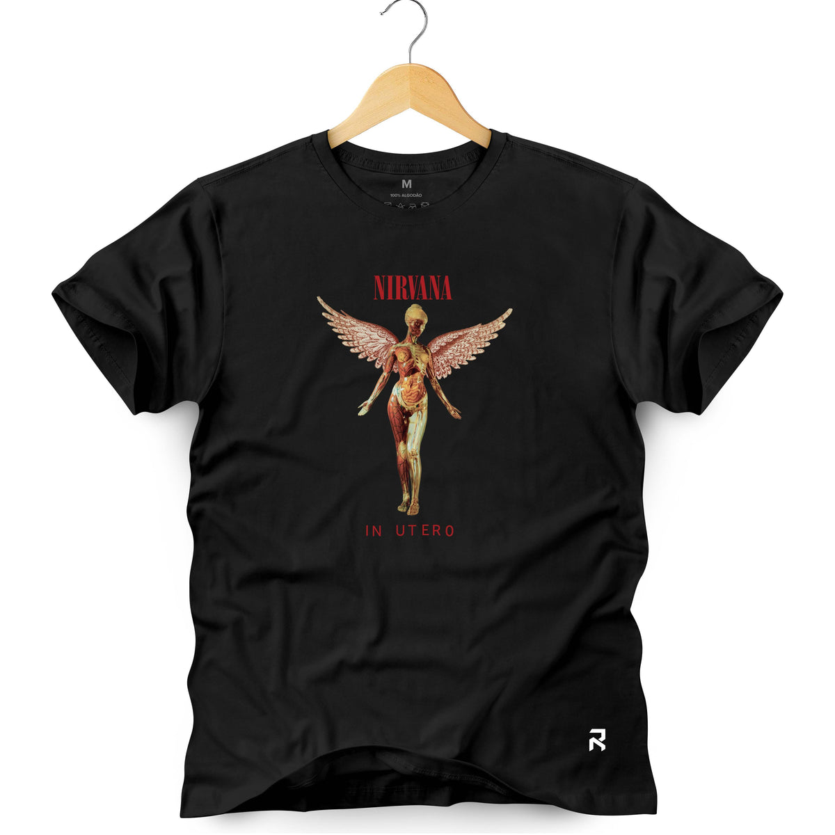 Camiseta Masculina Nirvana Utero