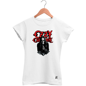 Camiseta Baby Look Feminina Ozzy Ozbourne