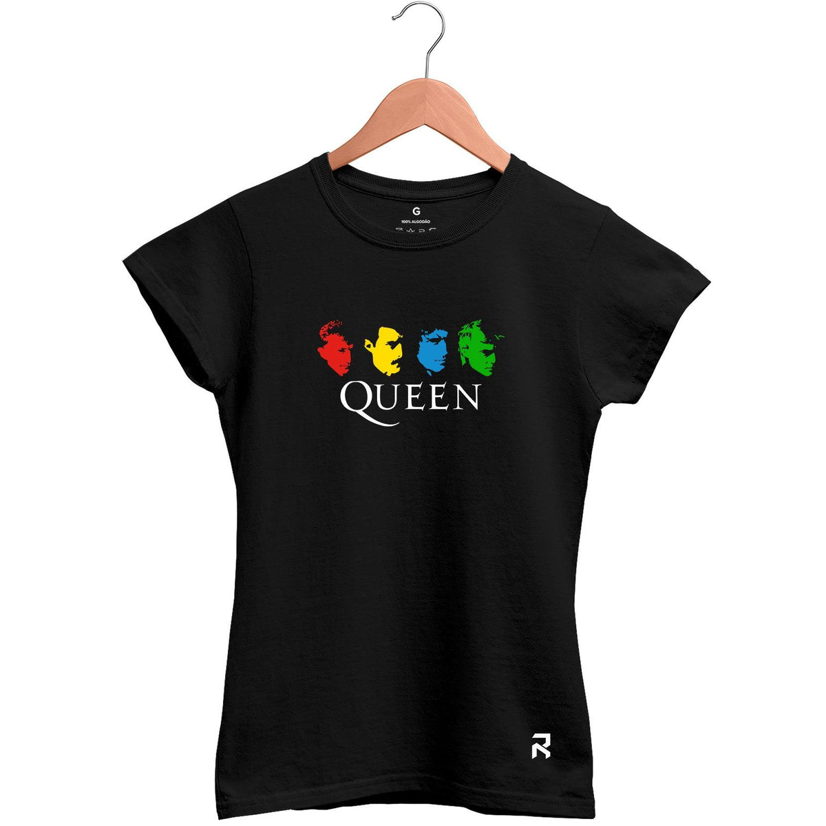 Camiseta Baby Look Feminina Queen