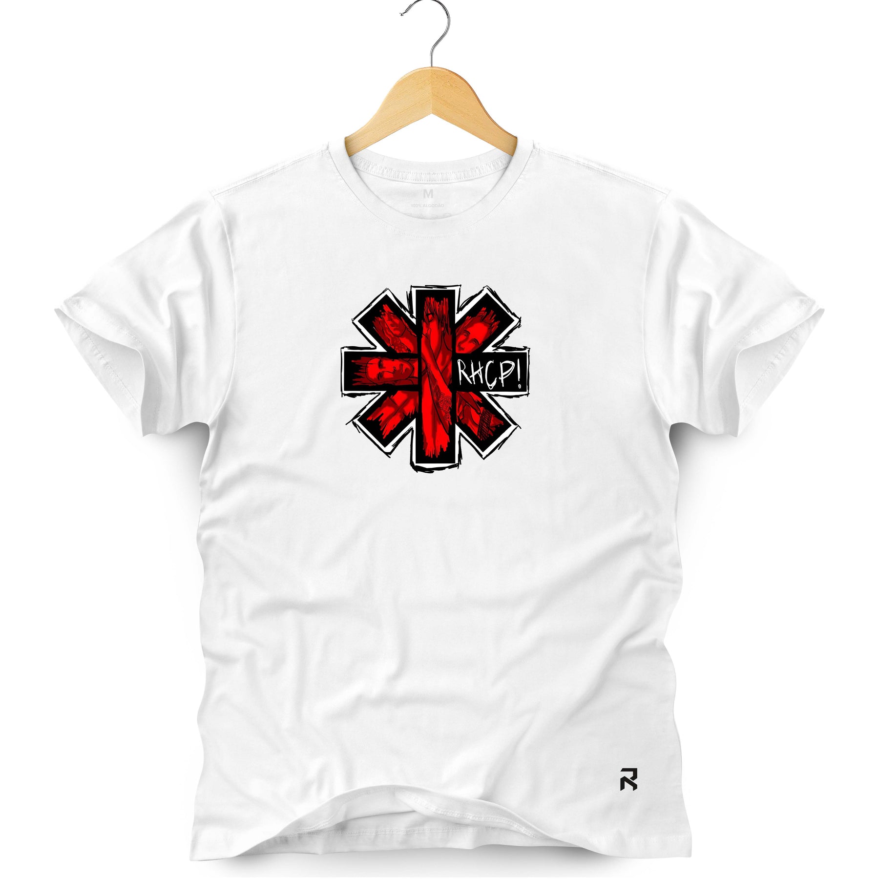 Camiseta Masculina RHCP Red Hot