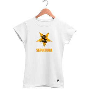 Camiseta Baby Look Feminina Sepultura