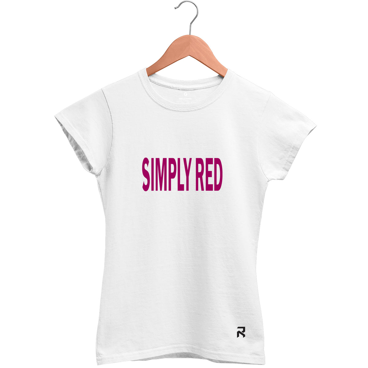 Camiseta Baby Look Feminina Simply Red