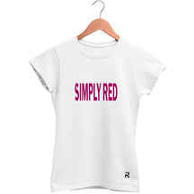 Camiseta Baby Look Feminina Simply Red