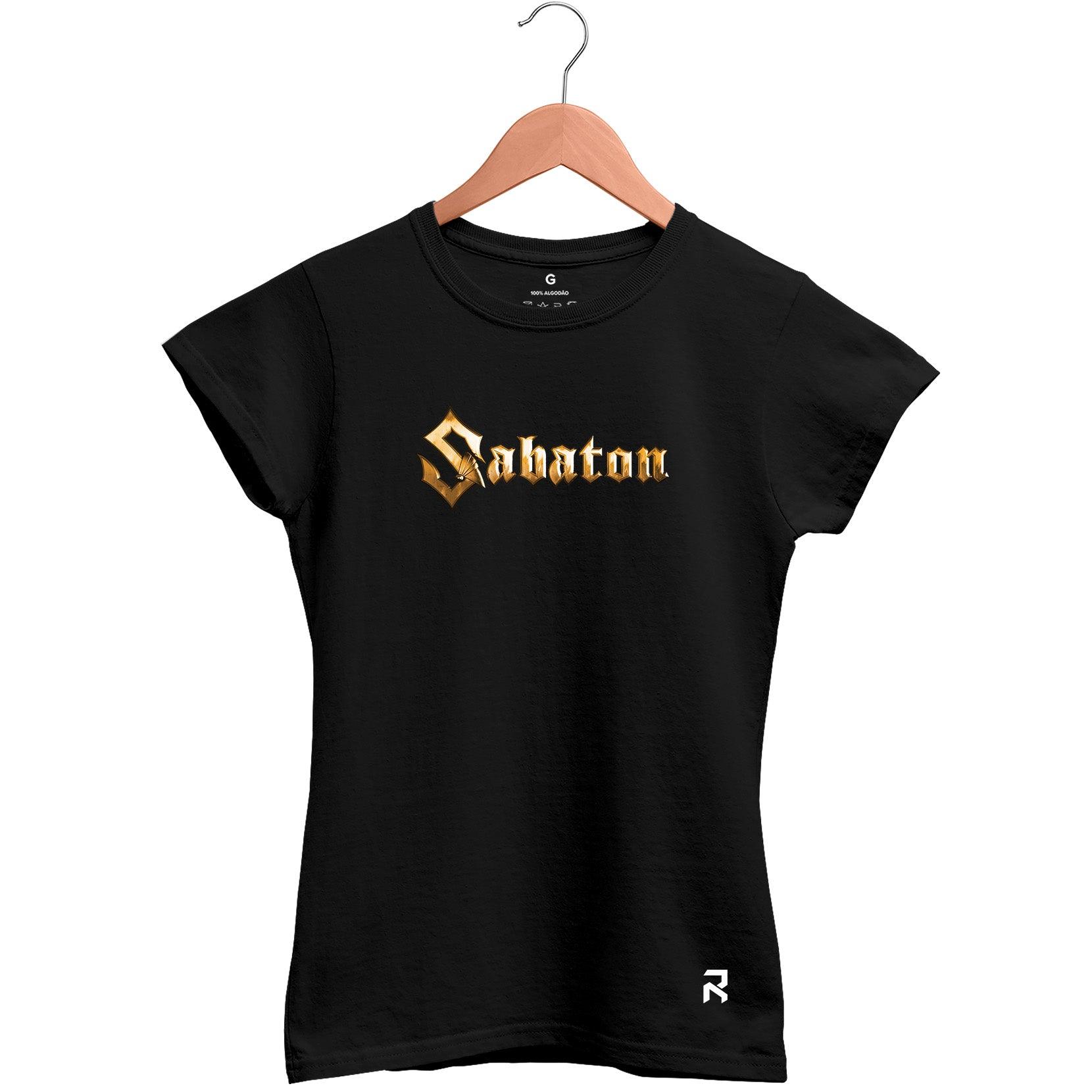 Camiseta Baby Look Feminina Sabaton