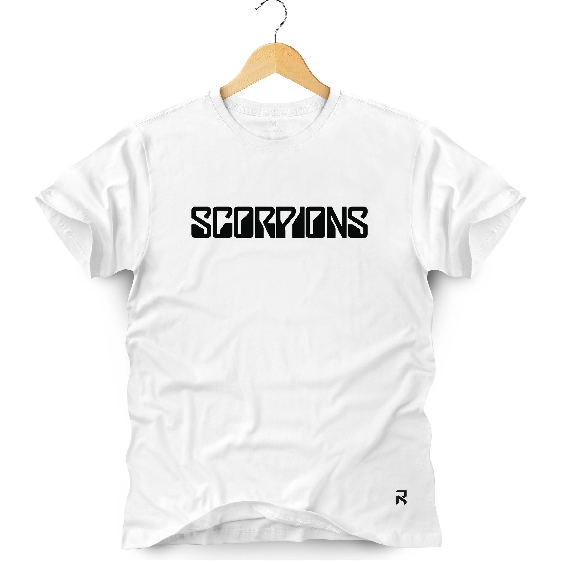 Camiseta Masculina Scorpions logo