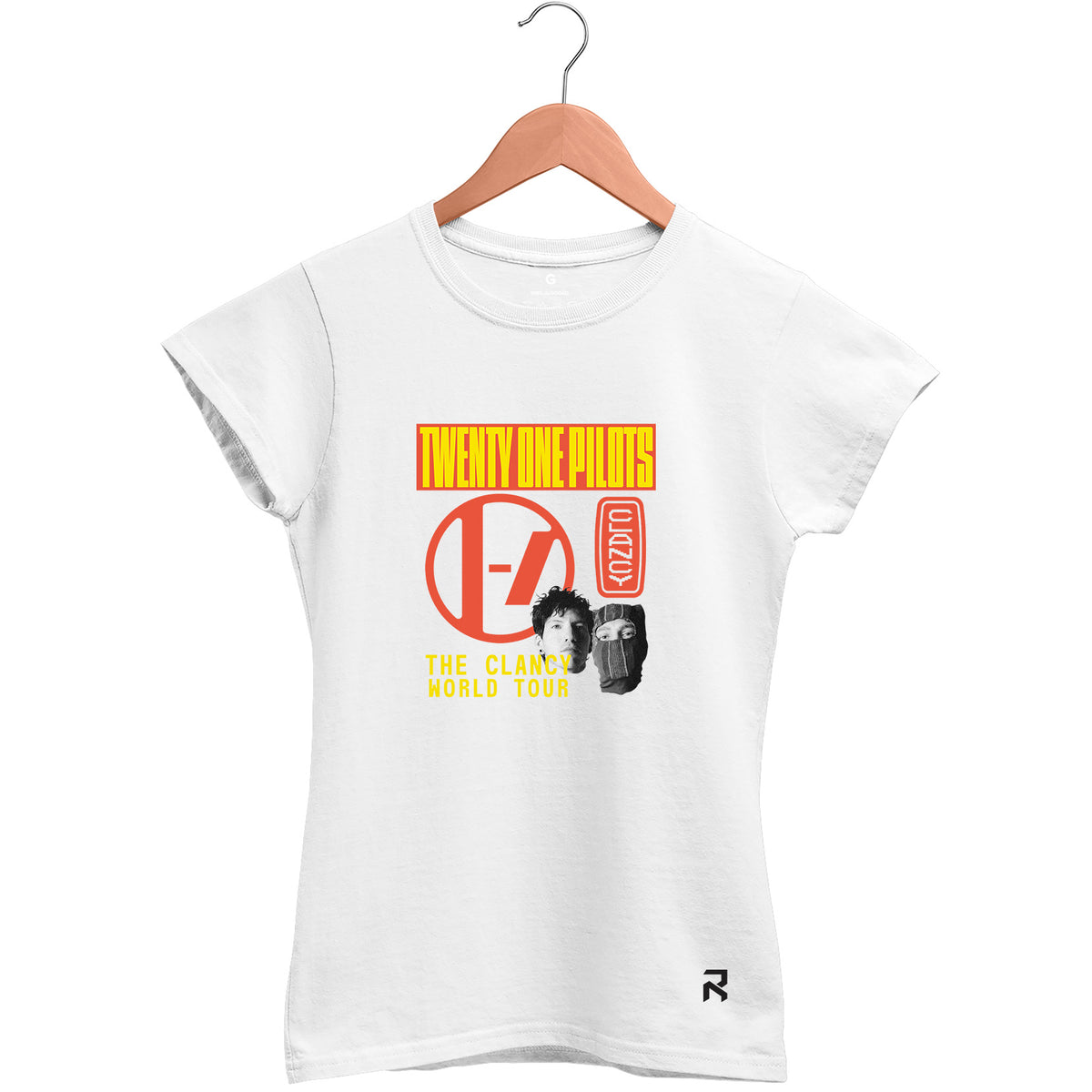 Camiseta Baby Look Feminina Twenty One Pilots