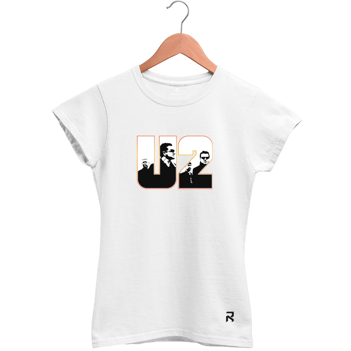 Camiseta Baby Look Feminina U2 Horizon