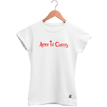 Camiseta Baby Look Feminina Logo Alice In Chains