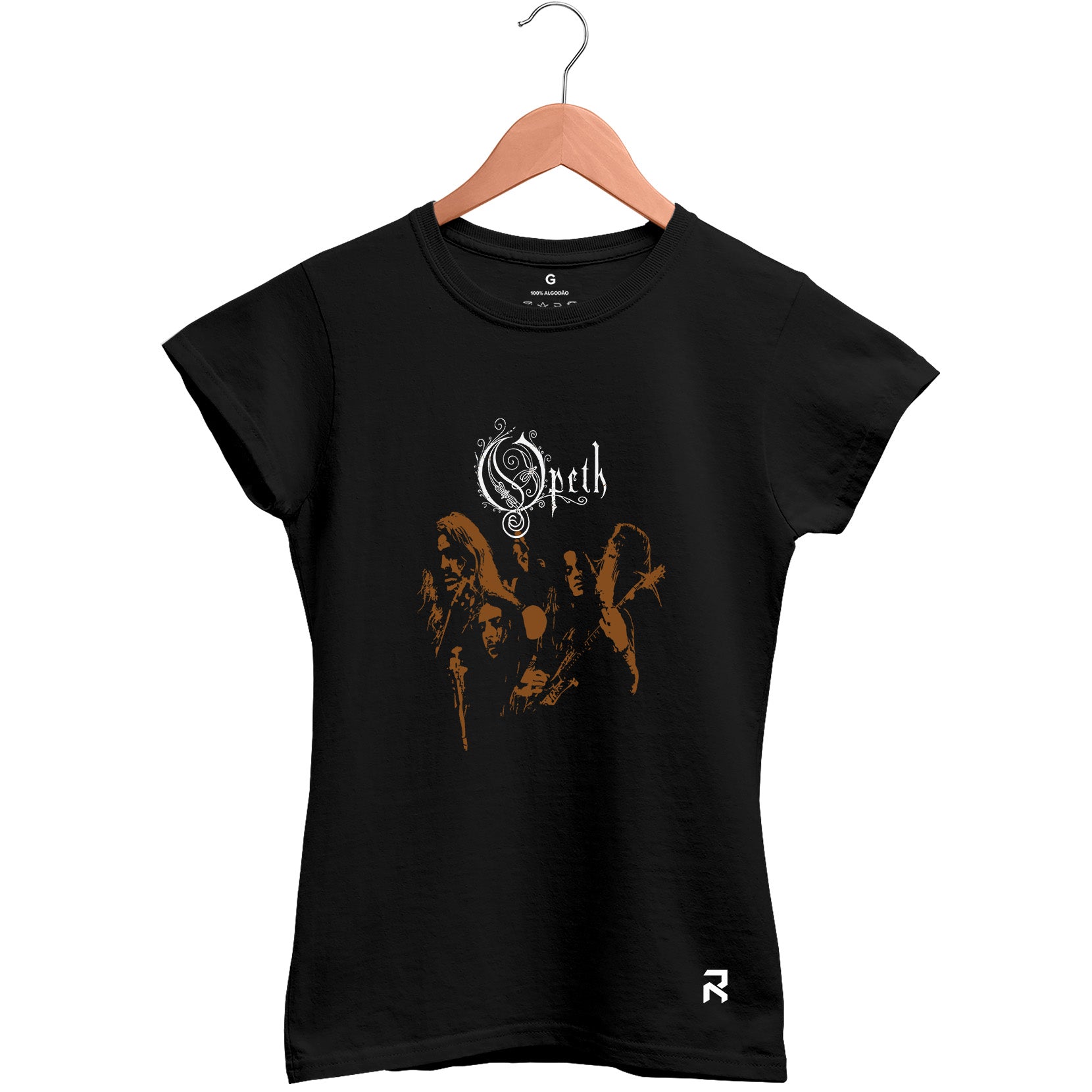 Camiseta Baby Look Feminina Banda Opeth