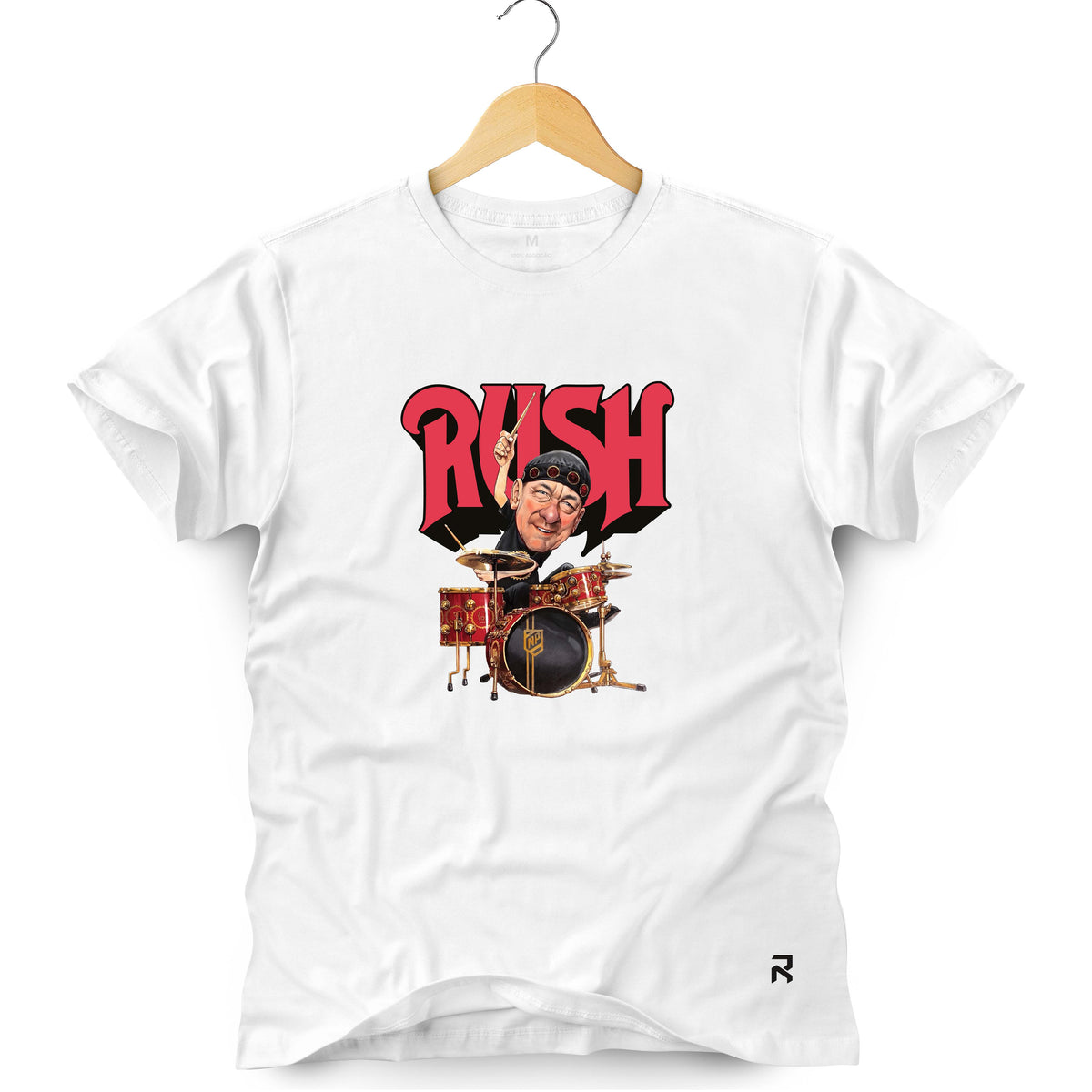 Camiseta Masculina Baterista Rush