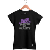 Camiseta Baby Look Feminina Black Sabbath Master