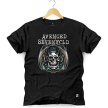 Camiseta Masculina Avenged A7X - Clube Rock - P - Preta - 