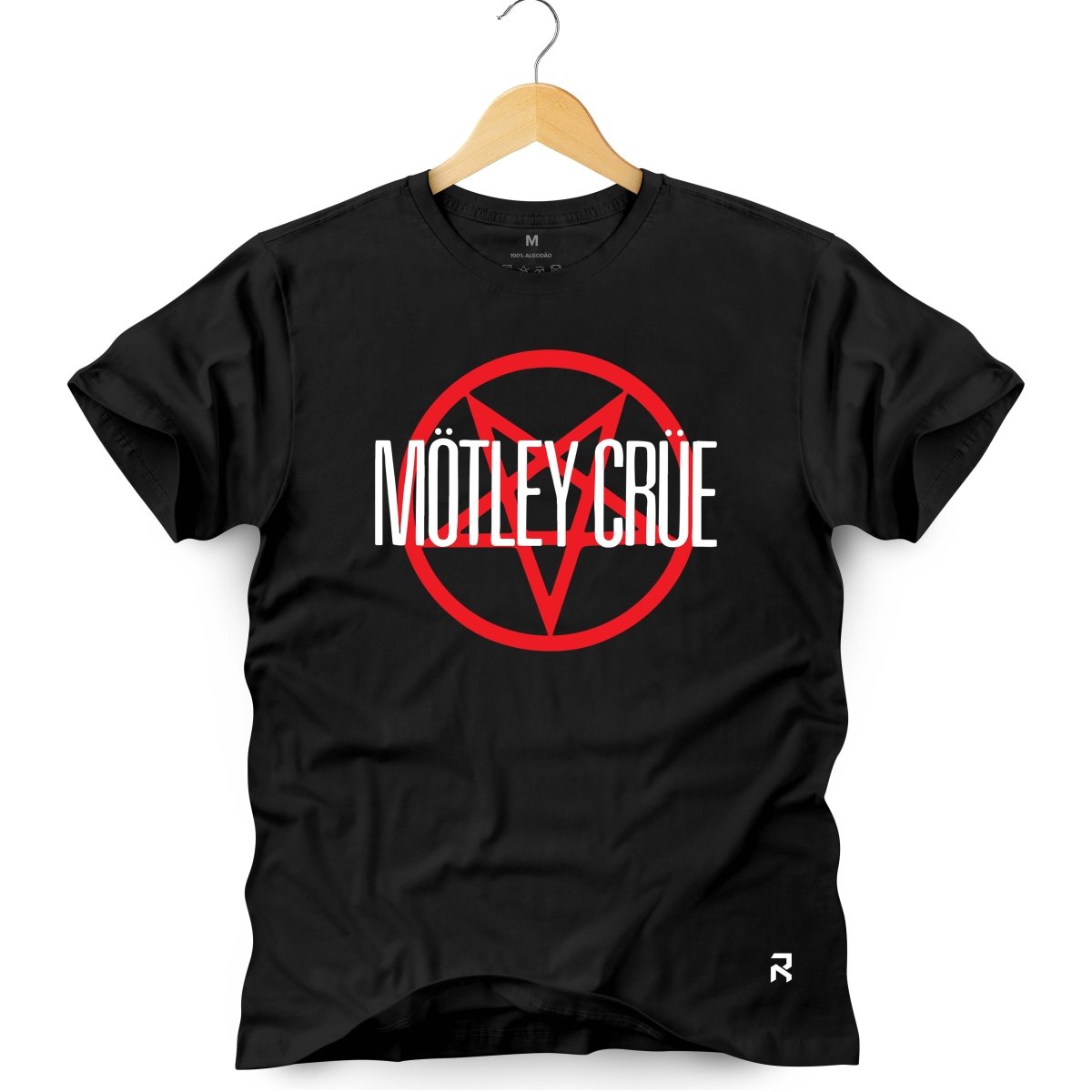 Camiseta Masculina Motley Crue - Clube Rock - P - Preta - 