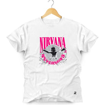 Camiseta Masculina Nirvana Never Mind - Clube Rock - P - Branca - 