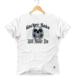 Camiseta Masculina Rocker Dads - Clube Rock - P - Branca - 