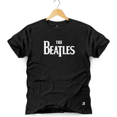 Camiseta Masculina The Beatles Raiz - Clube Rock - P - Preta -