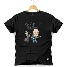 Camiseta Masculina Caricatura Pink Floyd