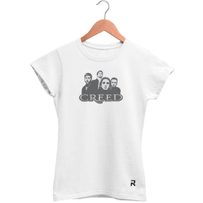 Camiseta Baby Look Feminina Creed