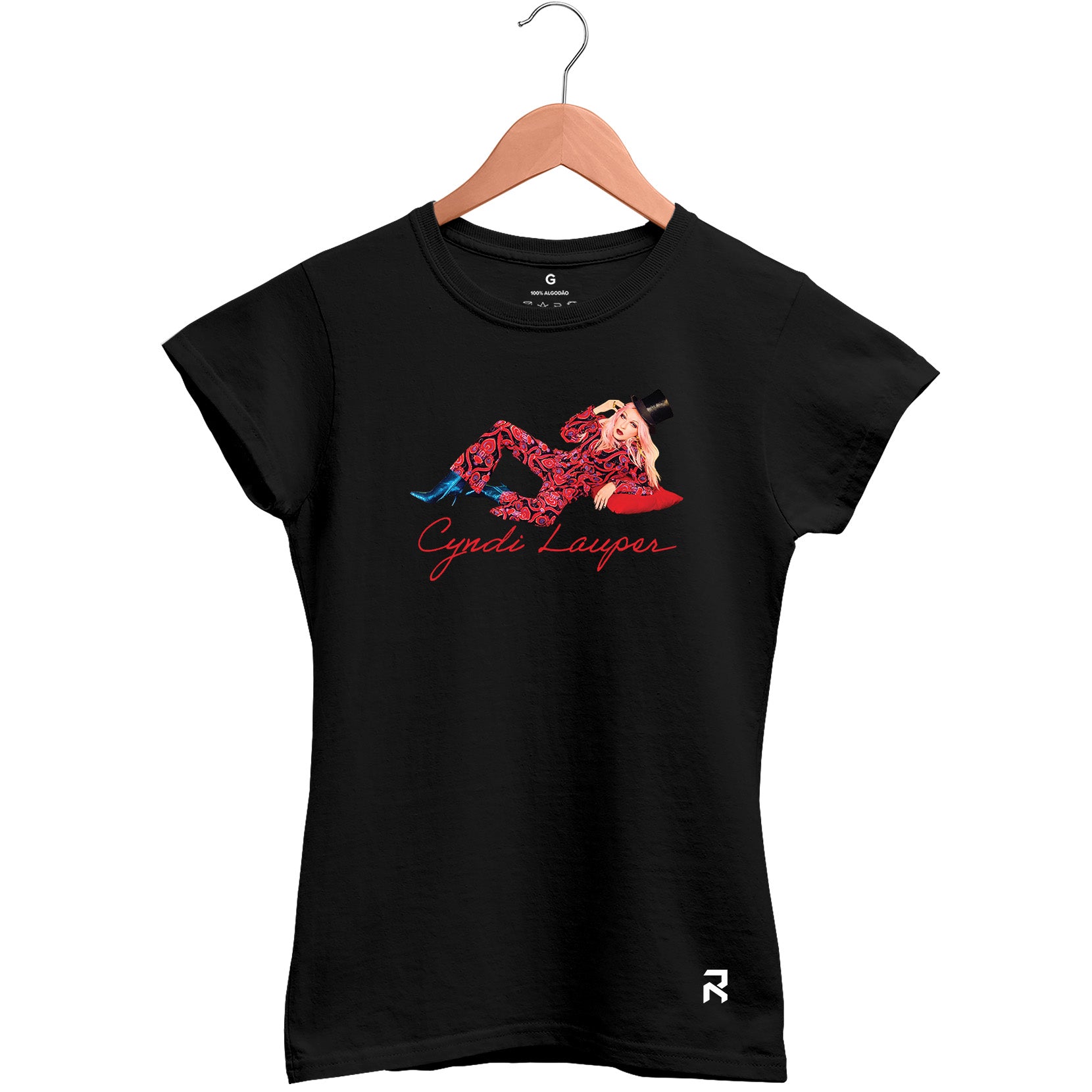 Camiseta Baby Look Feminina Cyndi Lauper