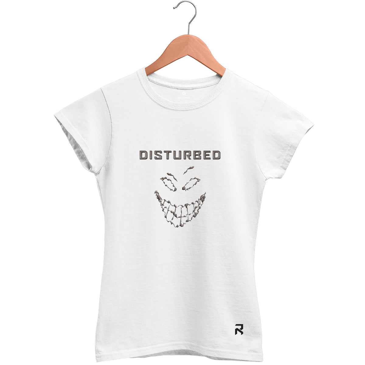 Camiseta Baby Look Feminina Disturbed