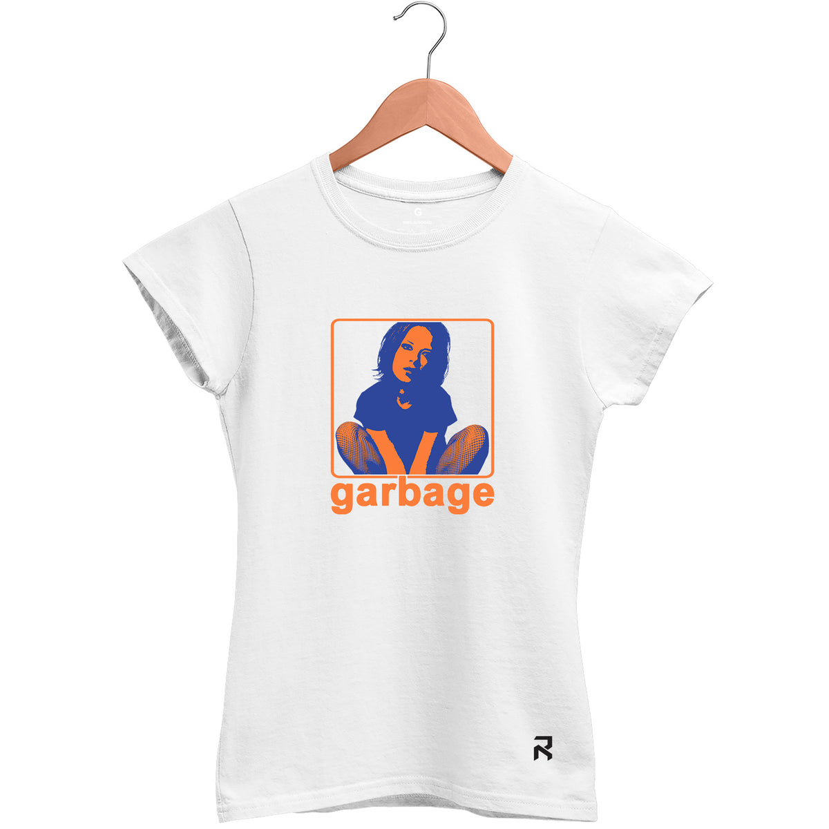 Camiseta Baby Look Feminina Garbage