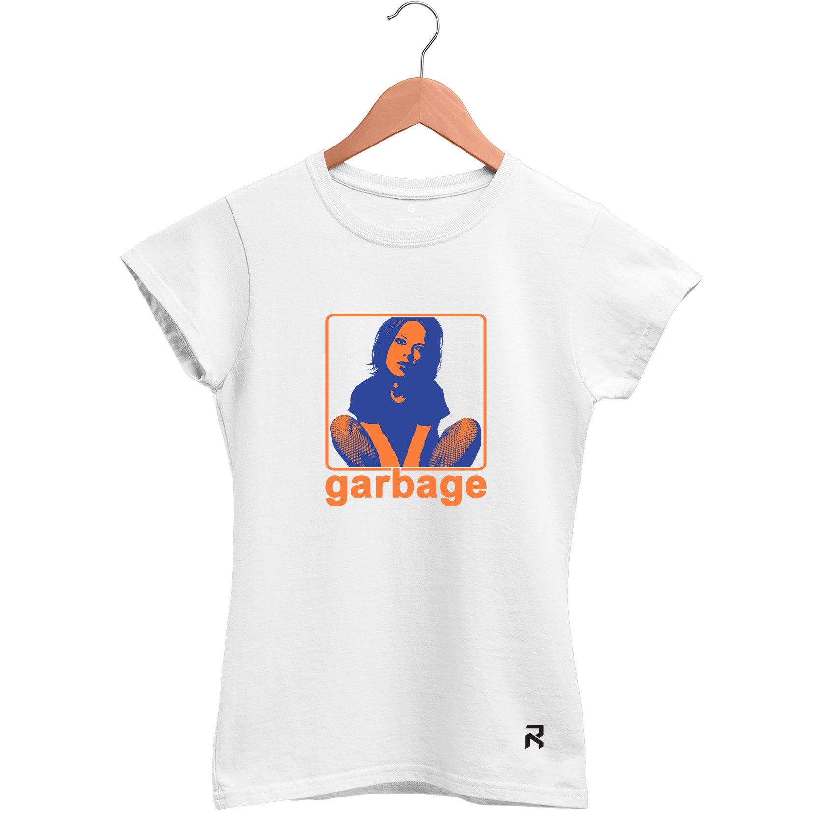 Camiseta Baby Look Feminina Garbage