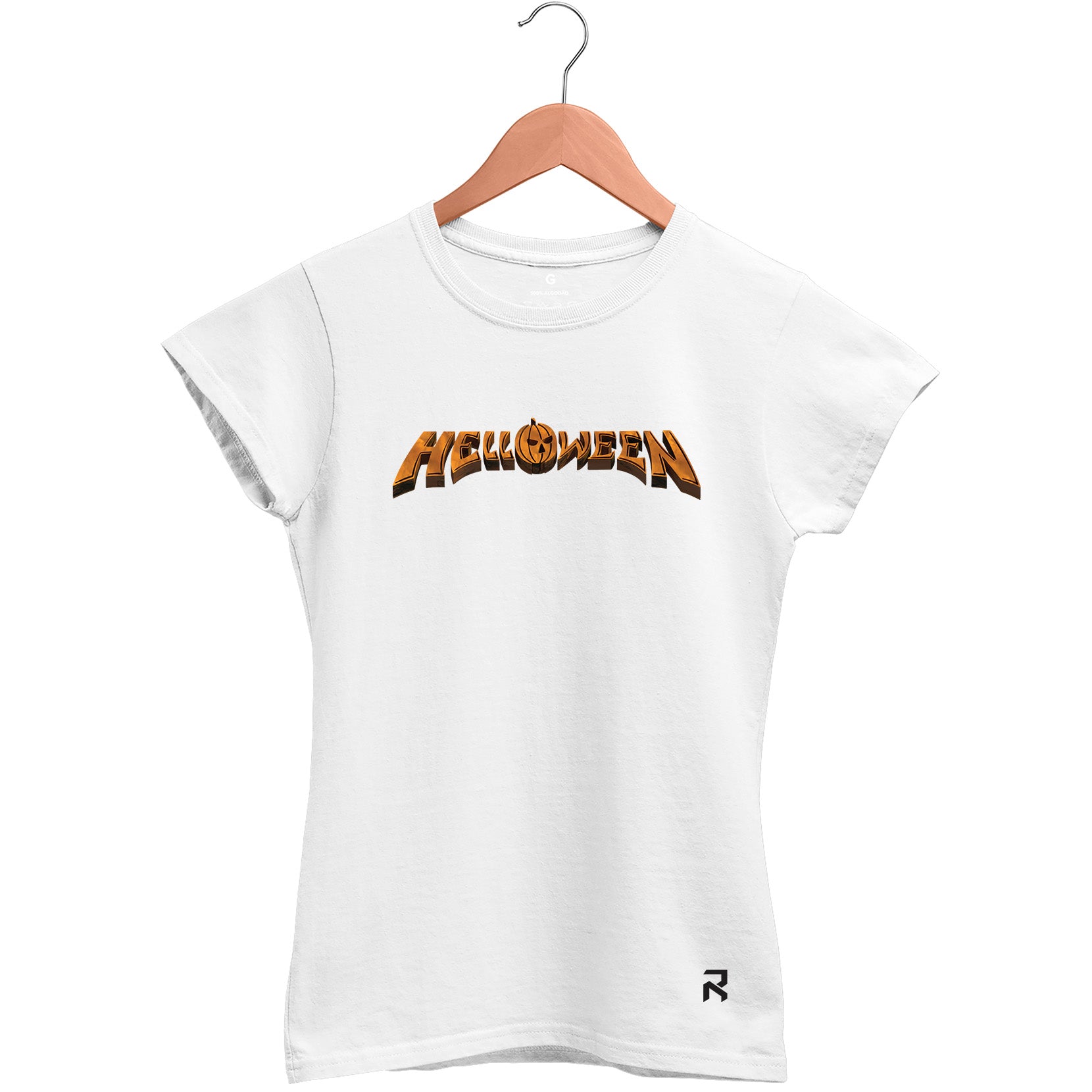 Camiseta Baby Look Feminina Helloween