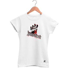 Camiseta Baby Look Feminina Judas Priest