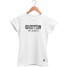 Camiseta Baby Look Feminina Led Zeppelin