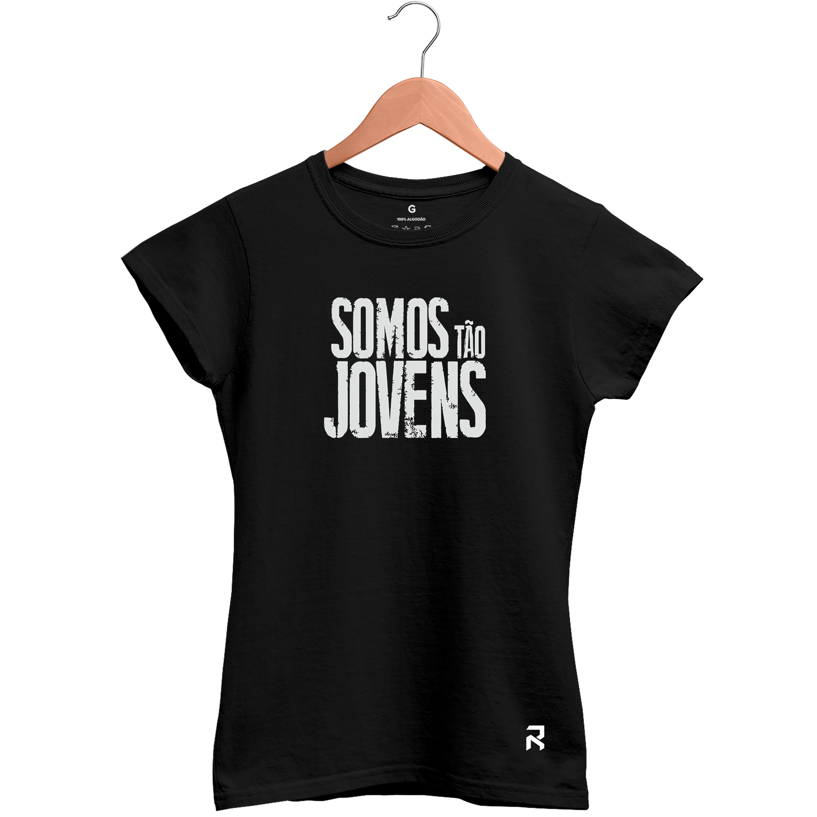 Camiseta Baby Look Feminina Somos Tão Jovens