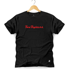 Camiseta Masculina Lettering Foo Fighters