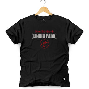 Camiseta Masculina Logos Linkin Park