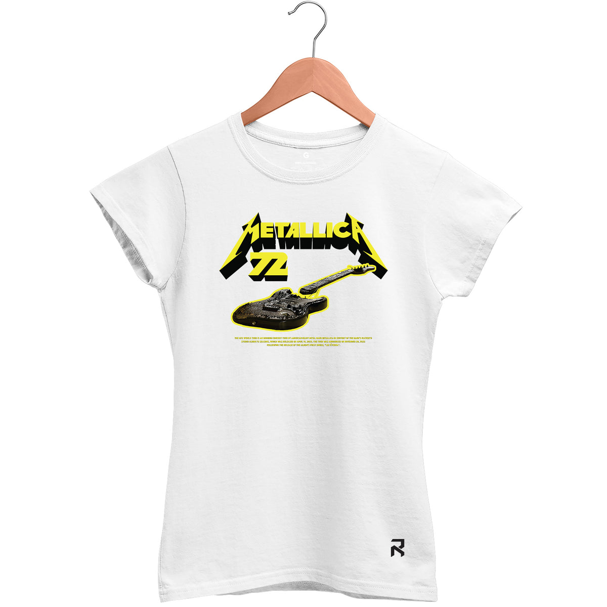 Camiseta Baby Look Feminina Metallica M72