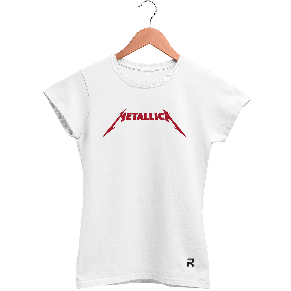 Camiseta Baby Look Feminina Metallica