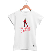 Camiseta Baby Look Feminina Michael Jackson