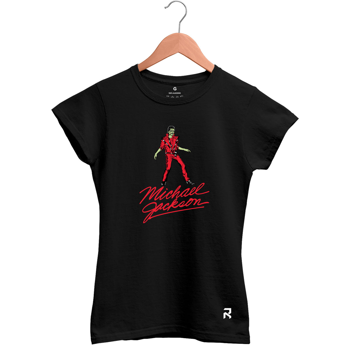 Camiseta Baby Look Feminina Michael Jackson